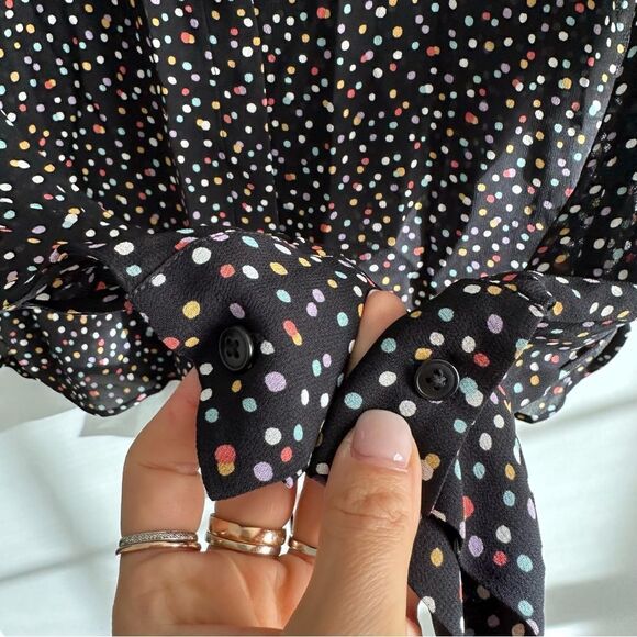 Reformation Violet Top in Confetti - Picture 6 of 7